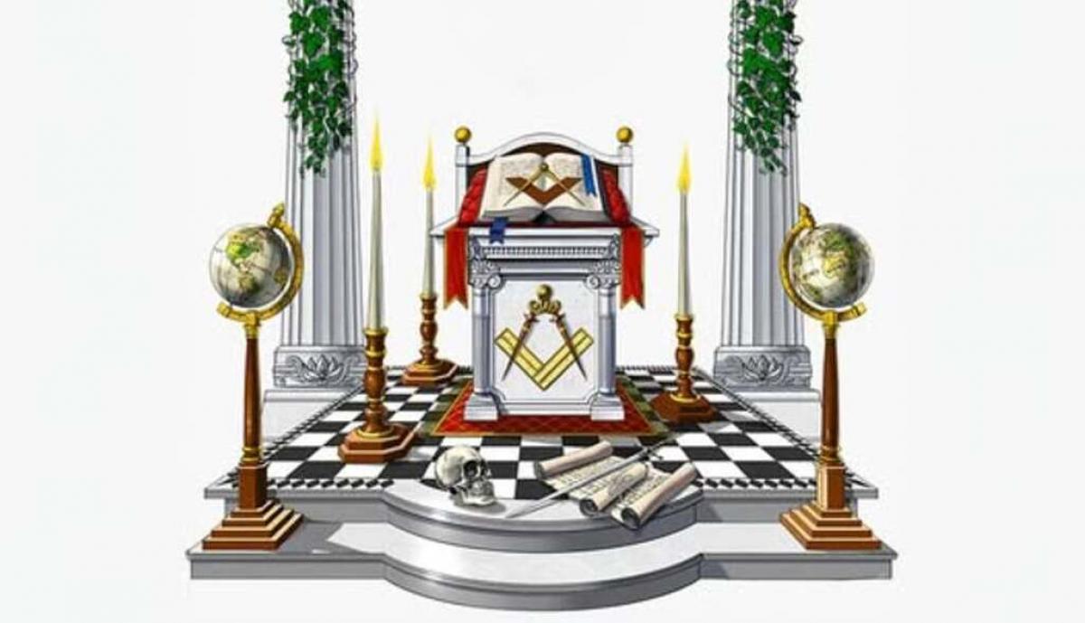 El altar masónico
