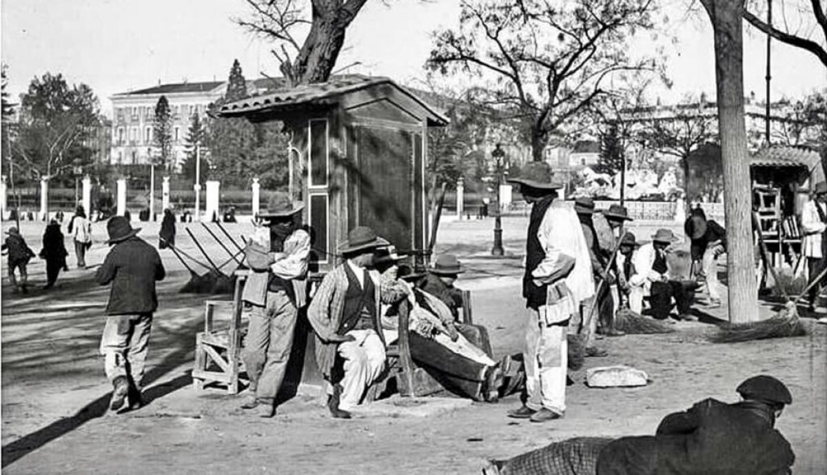Las presiones contra la organización de los barrenderos madrileños hacia 1899
