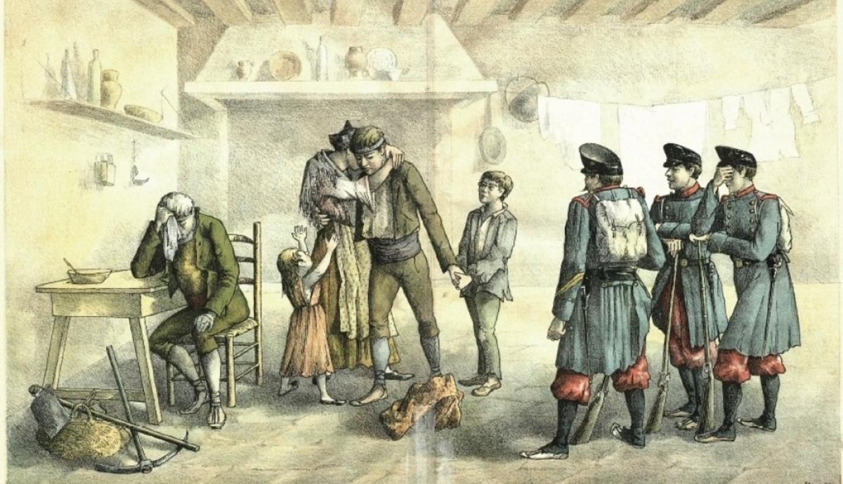 El reclutamiento en la España del XIX